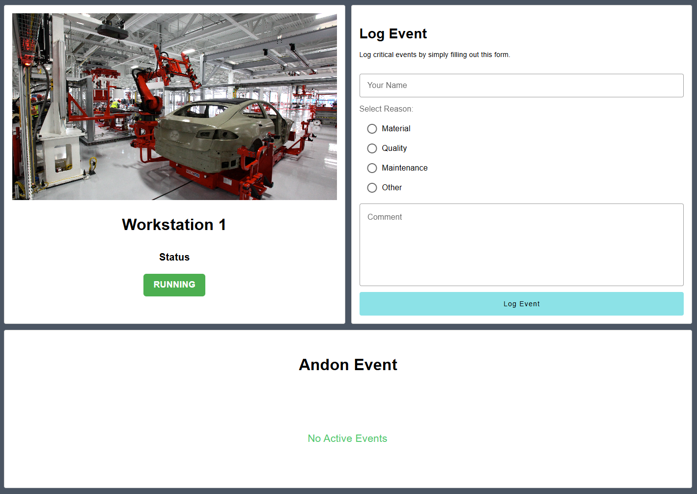 Andon screenshot